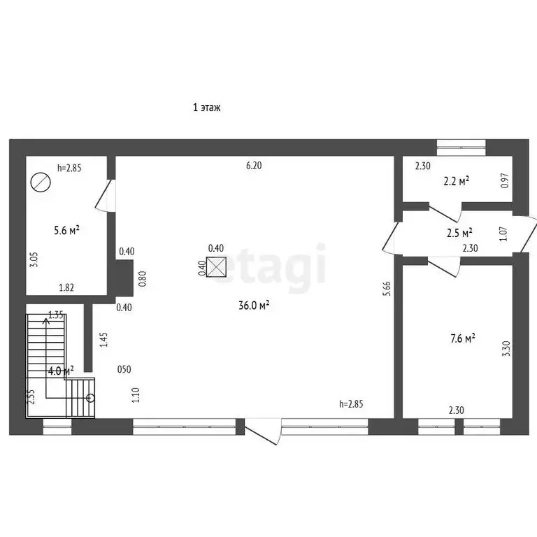 Офис (390.4 м) - Фото 2