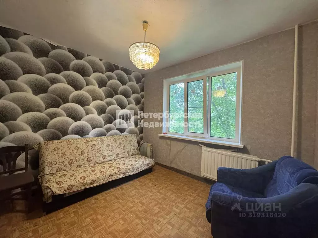 2-к кв. Санкт-Петербург просп. Кузнецова, 17 (48.0 м) - Фото 0