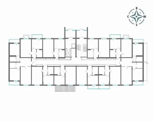 1-к кв. Воронежская область, Новоусманский район, пос. Отрадное ул. ... - Фото 2