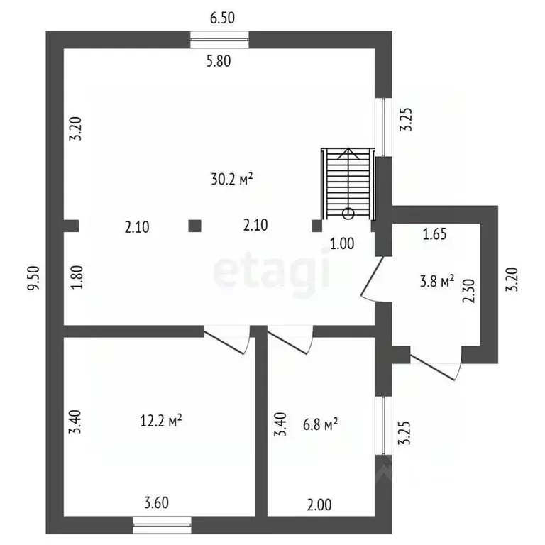 Дом в Ленинградская область, Ломоносовский район, д. Гостилицы ул. ... - Фото 2