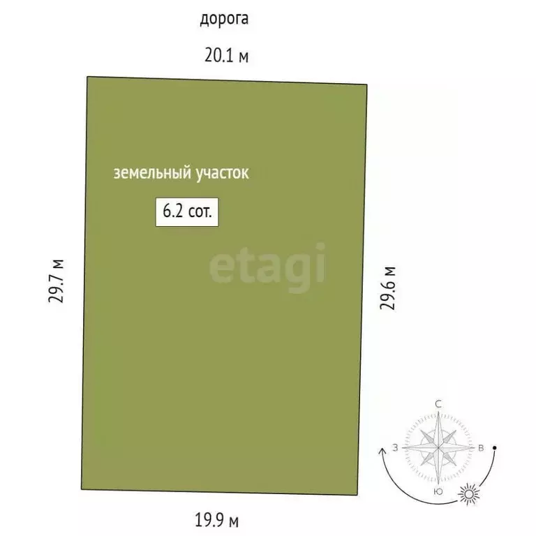 Участок в Ханты-Мансийский АО, Сургут Ручеек садовое товарищество, ул. ... - Фото 2