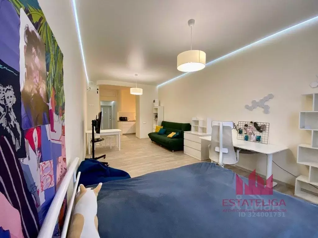 Студия Московская область, Химки ул. Кудрявцева, 16 (42.1 м) - Фото 2