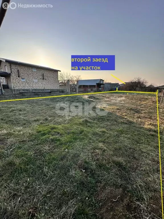 Участок в посёлок Сенной, Степная улица (7.6 м) - Фото 0