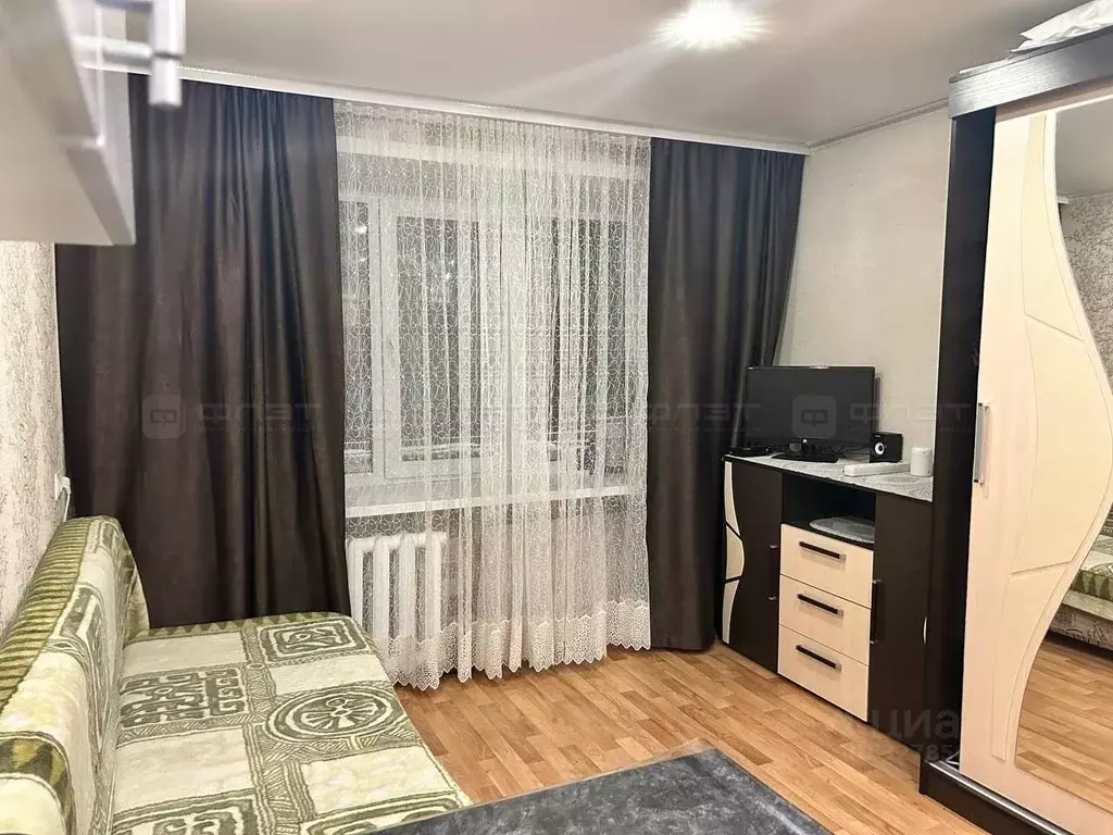 1-к кв. Татарстан, Казань ул. Ярослава Гашека, 3 (19.8 м) - Фото 1