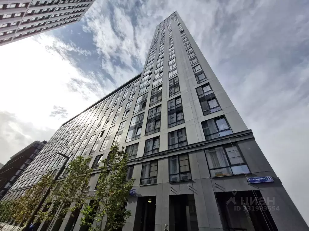 Студия Москва ул. Годовикова, 11к2 (42.6 м) - Фото 1