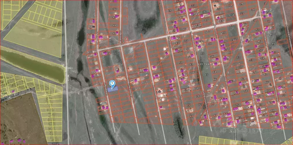 Участок в Саха (Якутия), Якутск городской округ, с. Хатассы, Кустук ... - Фото 2