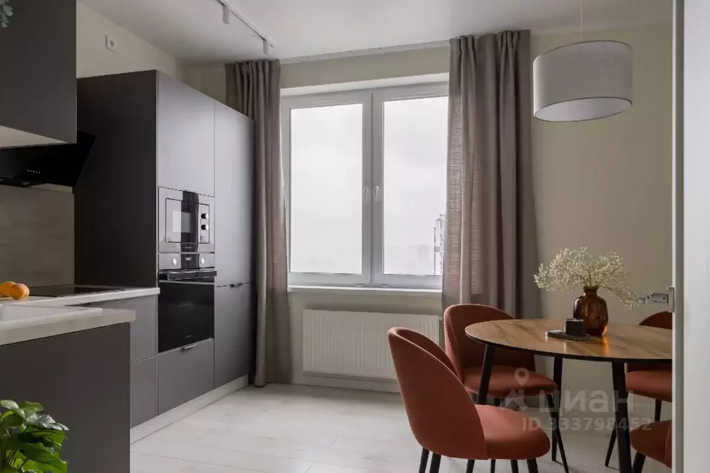 Студия Санкт-Петербург наб. Реки Каменки, 3к3 (29.0 м) - Фото 1
