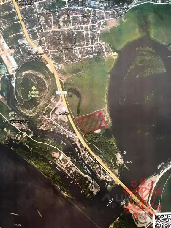 Участок в Самарская область, Красноярский район, Волжский рп  (300.0 ... - Фото 1