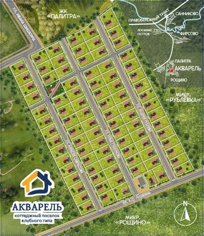 Участок в Алтайский край, Первомайский район, с. Фирсово ул. Ивана ... - Фото 1