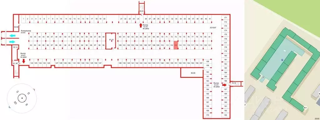Гараж в Санкт-Петербург Пулковский Меридиан муниципальный округ,  (13 ... - Фото 1