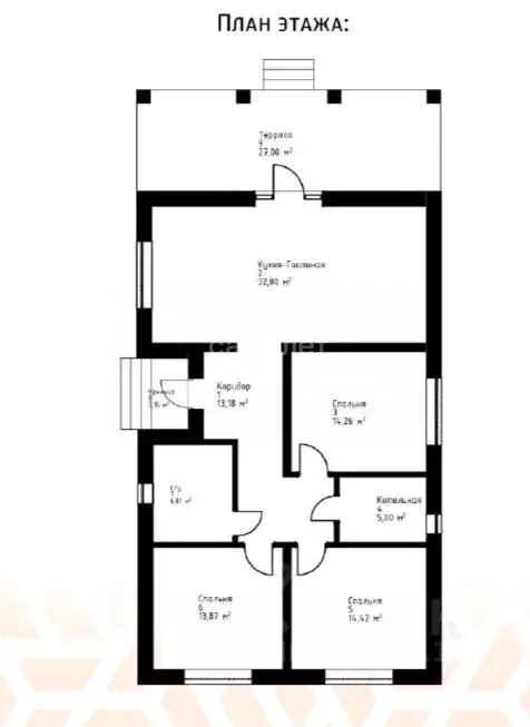 Дом в Липецкая область, Липецк пер. Баумана (131 м) - Фото 2