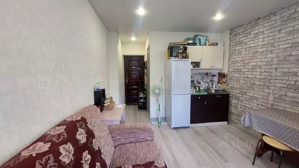 1-к кв. Татарстан, Казань ул. Халезова, 19 (17.2 м) - Фото 0