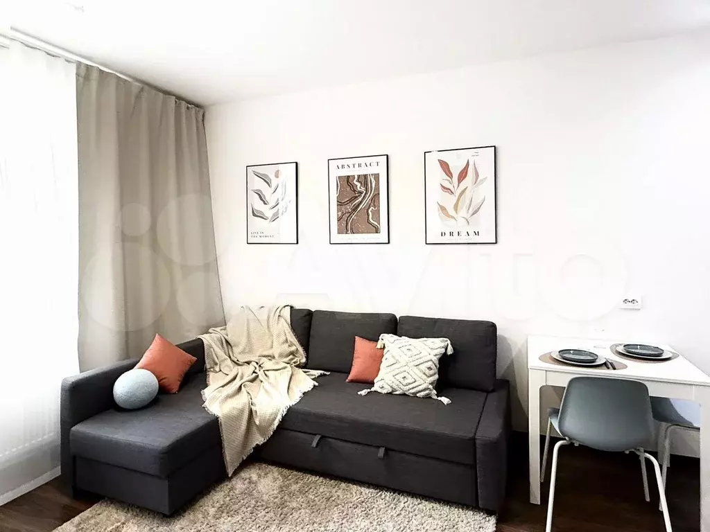 Квартира-студия, 24,1 м, 2/10 эт. - Фото 1