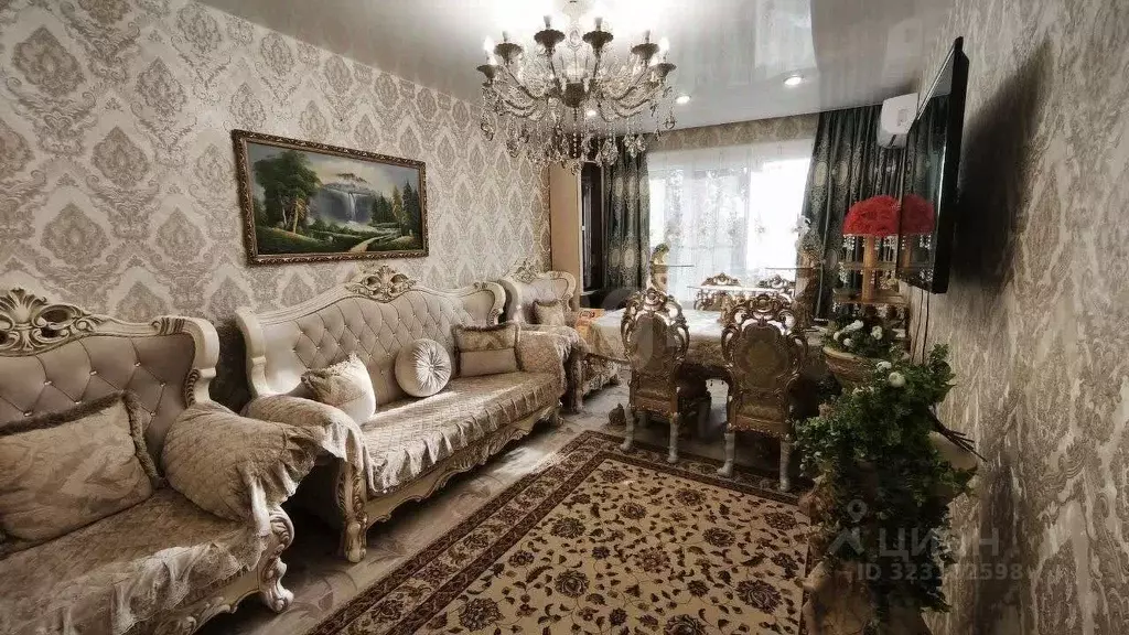 3-к кв. Курганская область, Курган Заозерный жилрайон, 2-й мкр, 8 ... - Фото 1