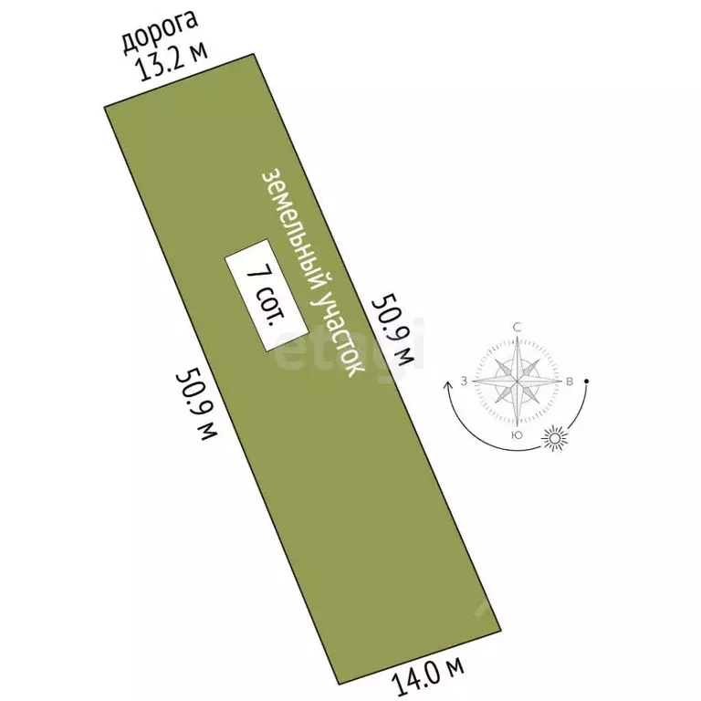 Участок в Башкортостан, Стерлитамак Строитель-1 СНТ,  (7.0 сот.) - Фото 2