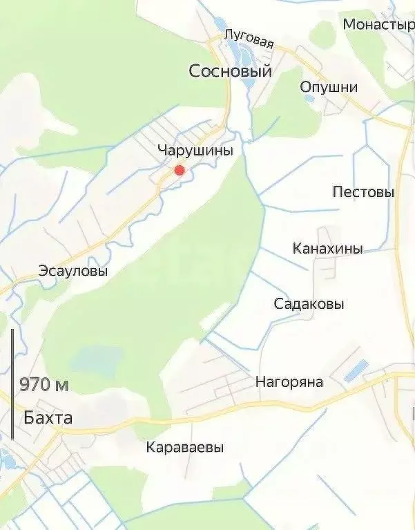 Участок в Кировская область, Киров городской округ, д. Чарушины  (10.5 ... - Фото 1