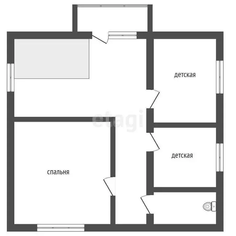 Дом в деревня Падерина, Кленовая улица (446 м) - Фото 2