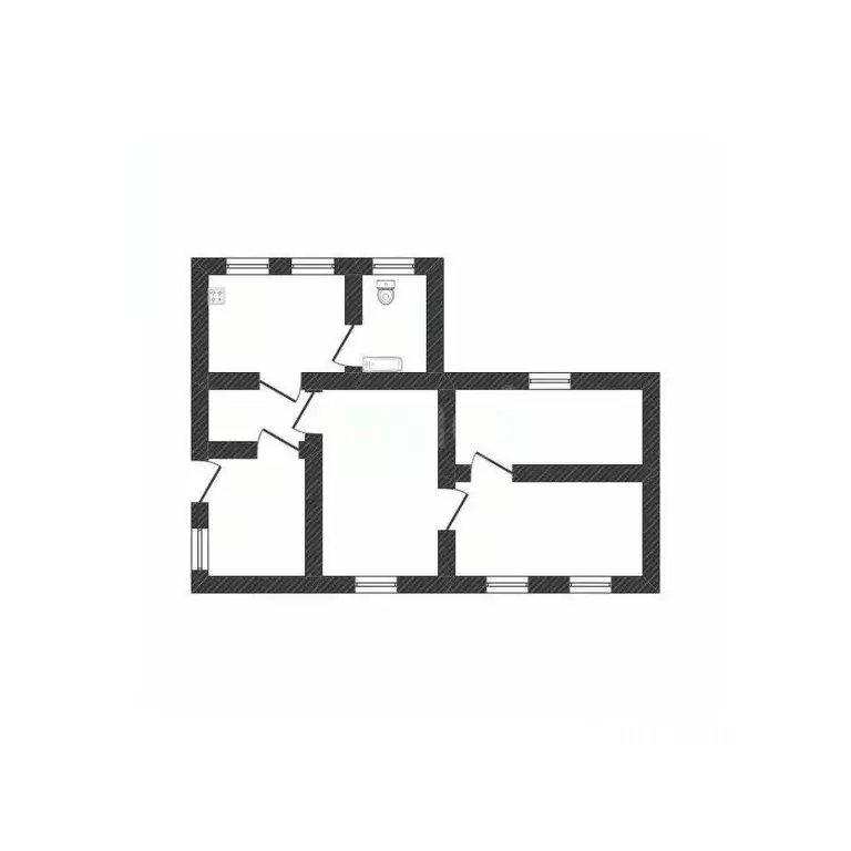 Дом в Белгородская область, Валуйки ул. 50 лет ВЛКСМ (86 м) - Фото 2