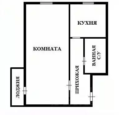 1-к кв. Брянская область, Брянский район, Снежское с/пос, пос. Путевка ... - Фото 1