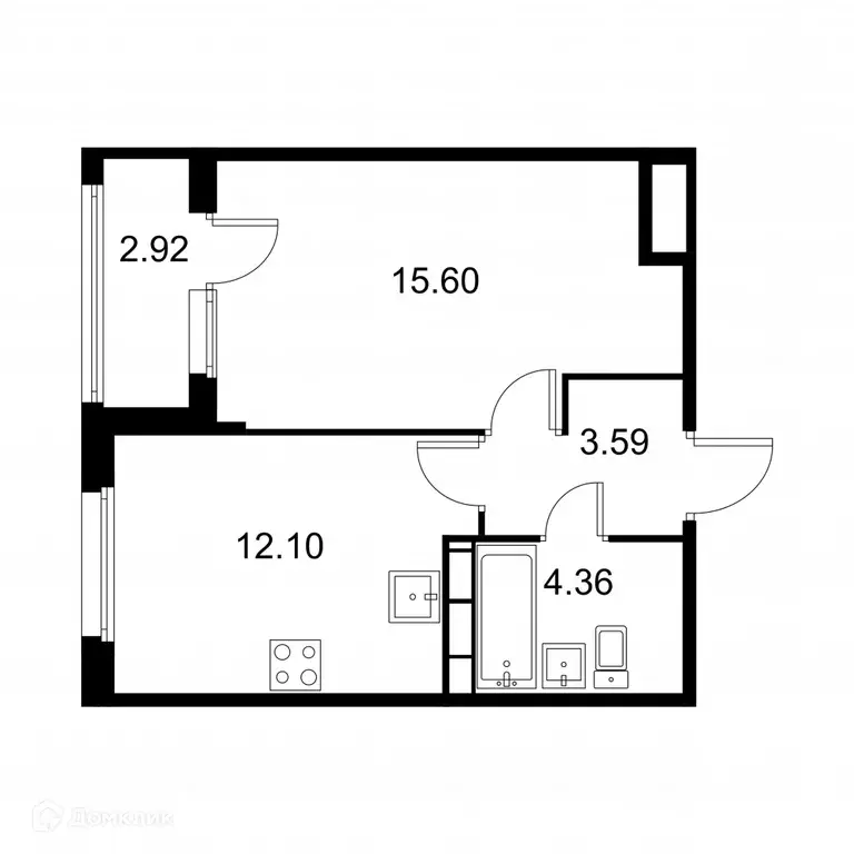 Продаётся 1-к квартира, 37.1 м - Фото 0