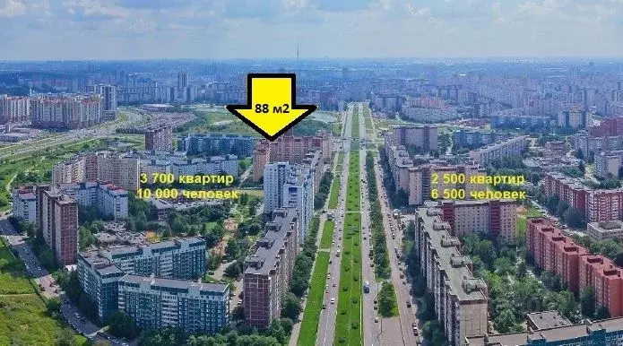 Офис в Санкт-Петербург просп. Королева, 43К1 (88 м) - Фото 0