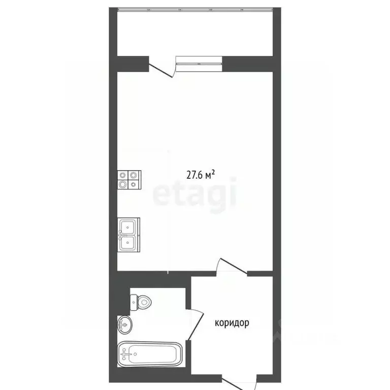 Студия Московская область, Люберцы городской округ, Жилино-1 пгт, 1-й ... - Фото 2