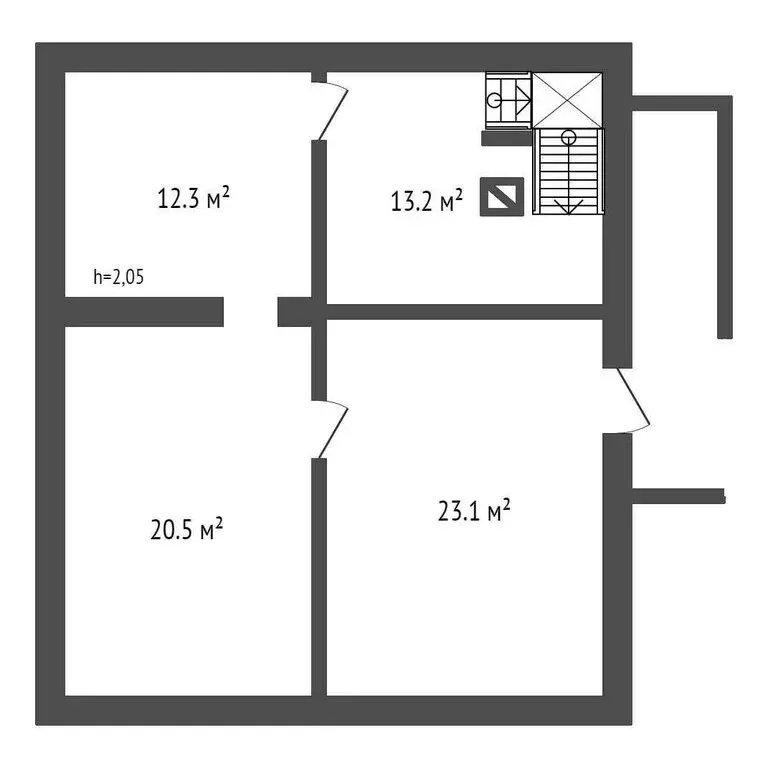 Дом в село Толмачёво, Рябиновая улица, 24 (210 м) - Фото 1