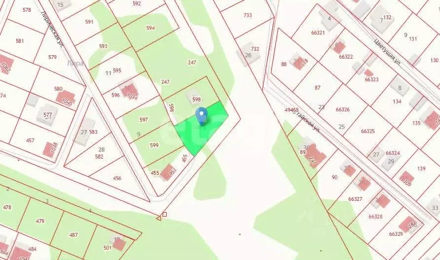 Участок в Бурятия, Улан-Удэ Лира ДНТ, 6 (8.1 сот.) - Фото 1