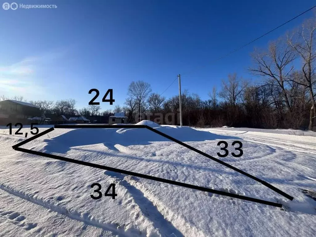 Участок в Наумовский сельсовет, СНТ Зелёный Затон (5.88 м) - Фото 2