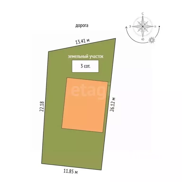 Дом в Ростовская область, Мясниковский район, Краснокрымское с/пос, ... - Фото 2