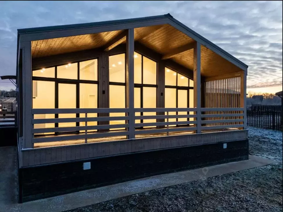 Коттедж в Ленинградская область, Ломоносовский район, Пениковское ... - Фото 1