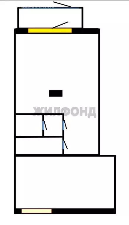 Помещение свободного назначения (56 м) - Фото 2