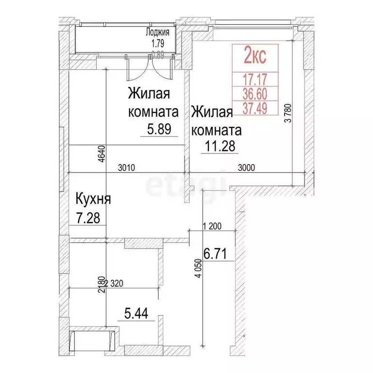 Продаётся 1-к квартира, 36.6 м - Фото 0