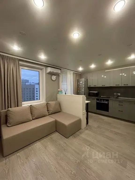 Студия Тюменская область, Тюмень ул. Республики, 204к5 (25.0 м) - Фото 1