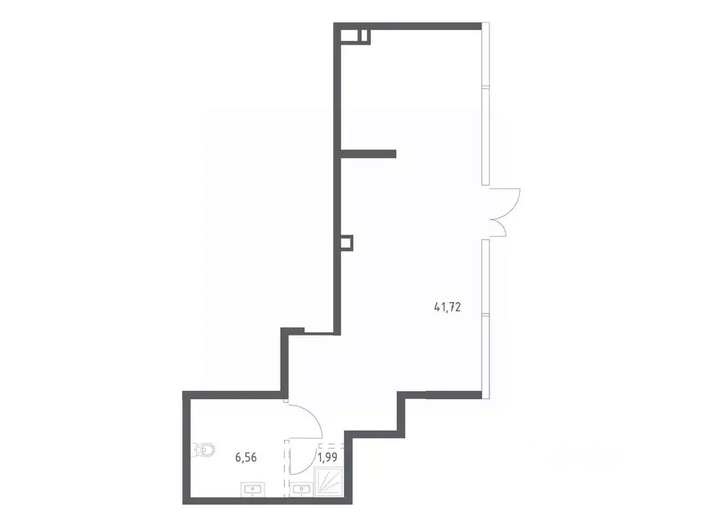Помещение свободного назначения в Москва Верейская 41 жилой комплекс, ... - Фото 1