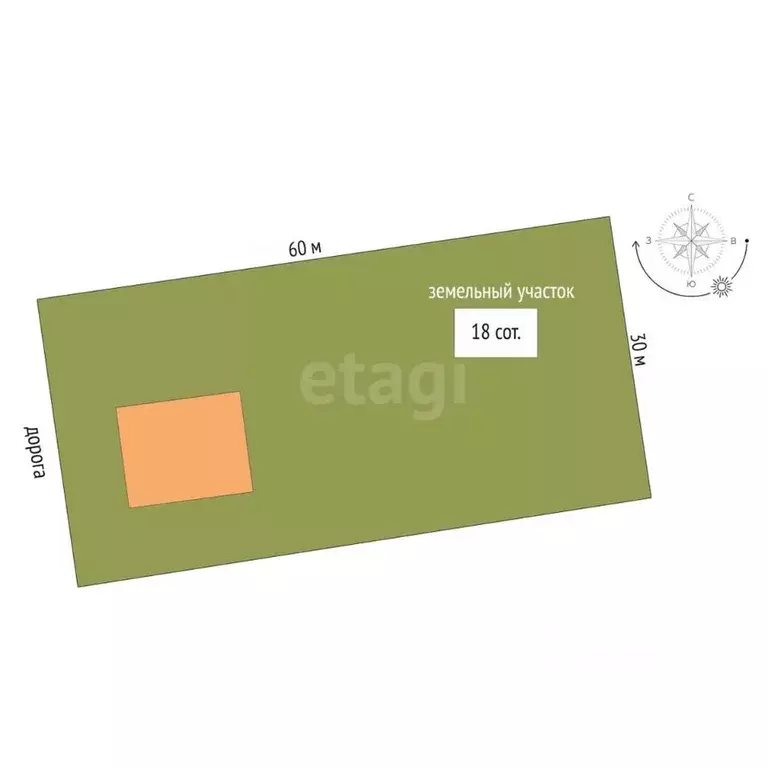 Участок в Тюменская область, Ялуторовский муниципальный округ, с. ... - Фото 2