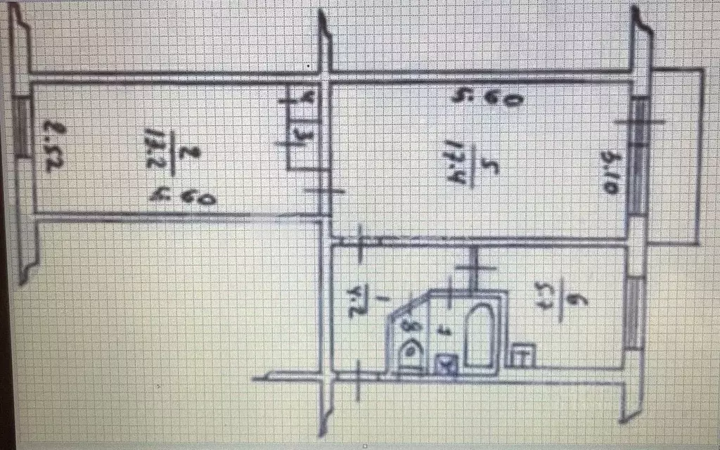 2-к кв. Кемеровская область, Новокузнецк ул. Кирова, 85 (44.3 м) - Фото 2