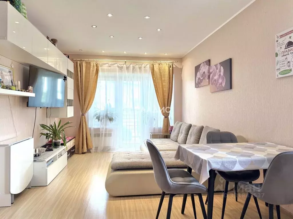 2-к кв. Карелия, Петрозаводск Университетская ул., 7к2 (48.2 м) - Фото 2