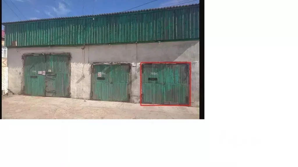 Гараж в Бурятия, с. Кижинга ул. Ленина, 17 (20 м) - Фото 2