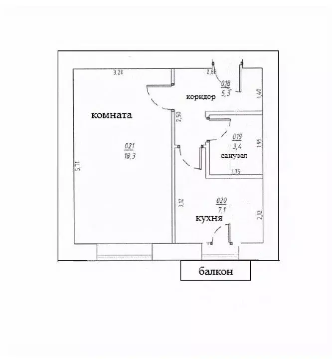 1-к кв. Тверская область, Зубцов Южный мкр, 7 (34.06 м) - Фото 0