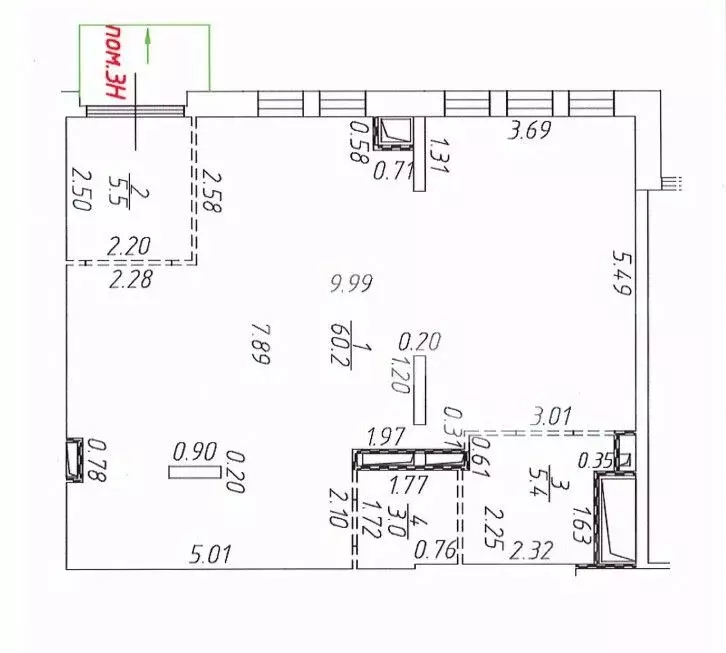 Торговая площадь в Московская область, Ленинский городской округ, д. ... - Фото 2