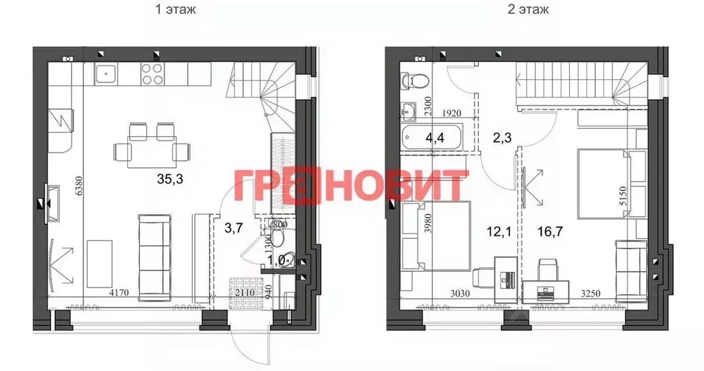 Квартира, 3 комнаты, 76.51 м - Фото 0