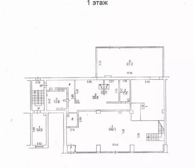 Помещение свободного назначения в Москва Ярцевская ул., 34С1 (524 м) - Фото 1