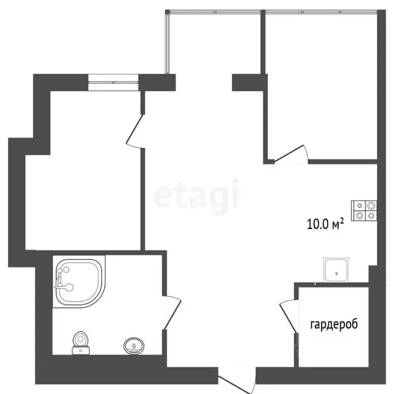 3-к кв. Самарская область, Самара Ново-Садовая ул., 106Гк1 (70.0 м) - Фото 1