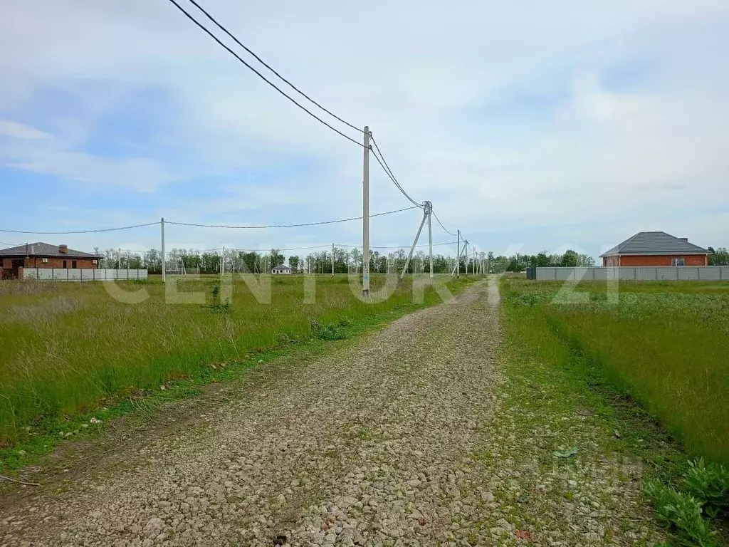 Участок в Краснодарский край, Динской район, Нововеличковское с/пос, ... - Фото 1