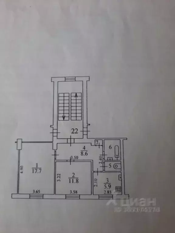 Комната Московская область, Клин Спортивная ул., 13 (12.0 м) - Фото 1