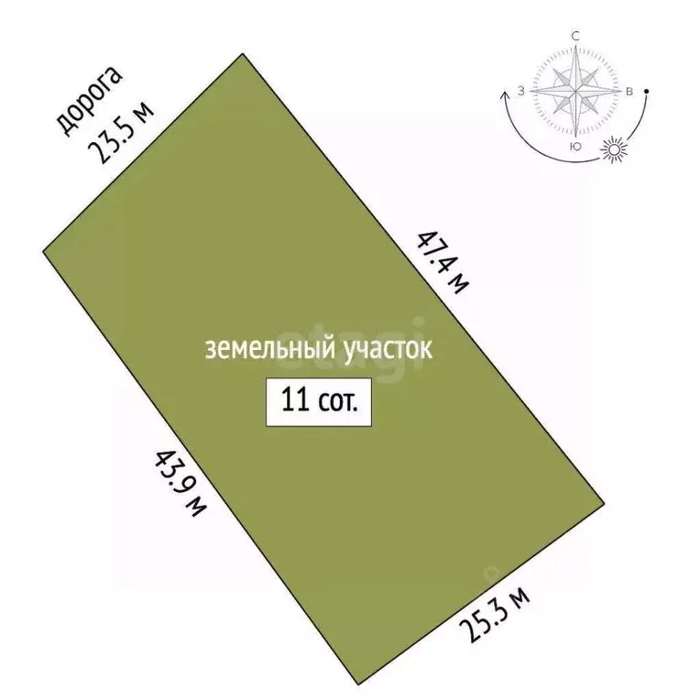 Участок в Тамбовская область, Рассказово ул. Клещева, 9 (11.0 сот.) - Фото 0