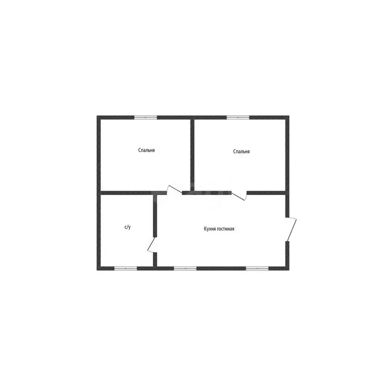 Дом в Гостищево, Больничная улица (25 м) - Фото 1