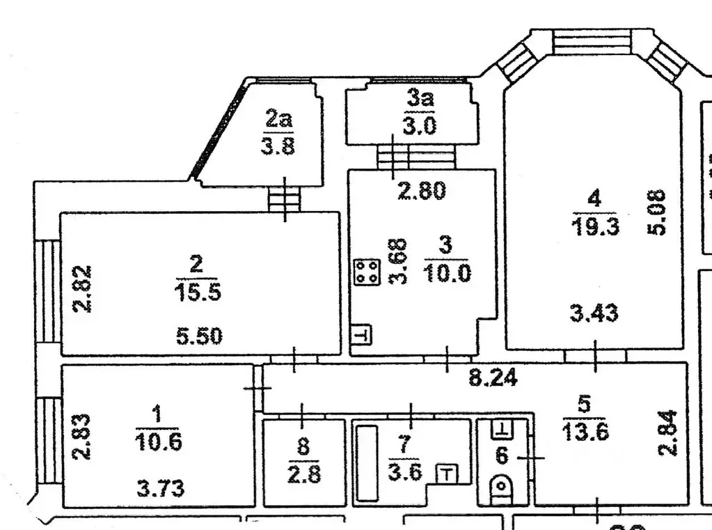 3-к кв. Московская область, Мытищи Шараповская ул., 1к1 (83.9 м) - Фото 0