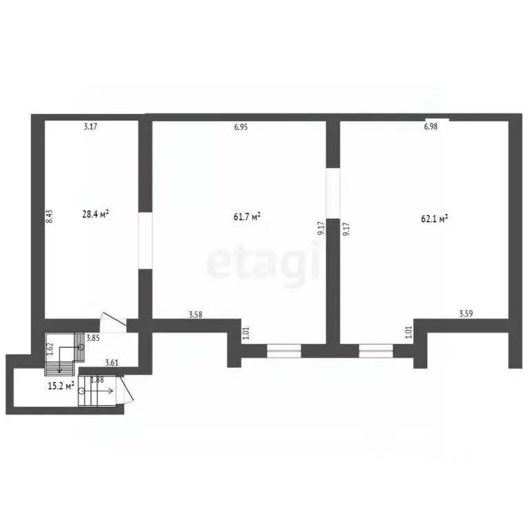 Помещение свободного назначения в Тюменская область, Тюмень ул. Льва ... - Фото 2